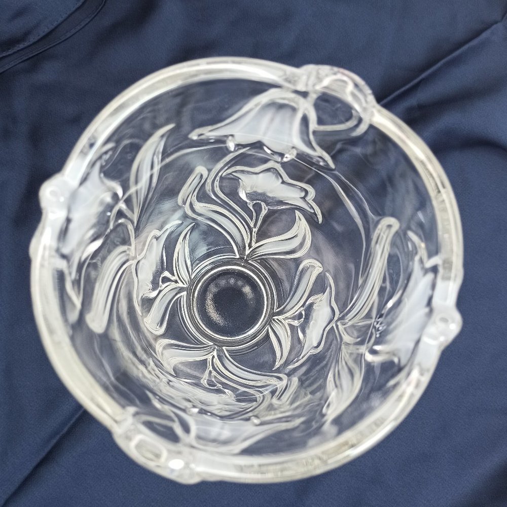 Tulip Christal Vase White Clear - Picture 5 of 6